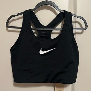 Nike Women's Black and White Sports Bra 2X - Brand New